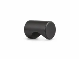 Cylinder møbelknop i oxideret mat sort Ø15 mm. K20002270