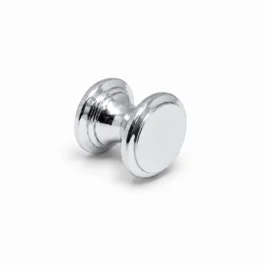 Møbelknop i poleret krom Ø20 mm. K20001762