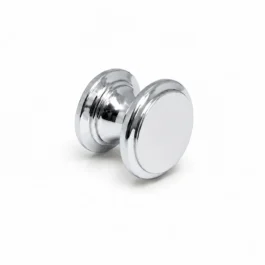 Møbelknop i poleret krom 26 mm. K20001763