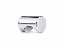 Cylinder møbelknop i poleret krom Ø12 mm. K20001678