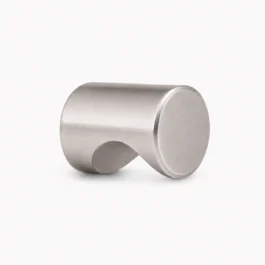 Cylinder møbelknop i nikkel satin Ø18 mm. K20001716