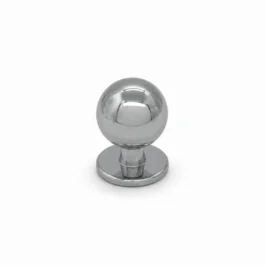 Rund møbelknop i poleret krom 25 mm. K20001776