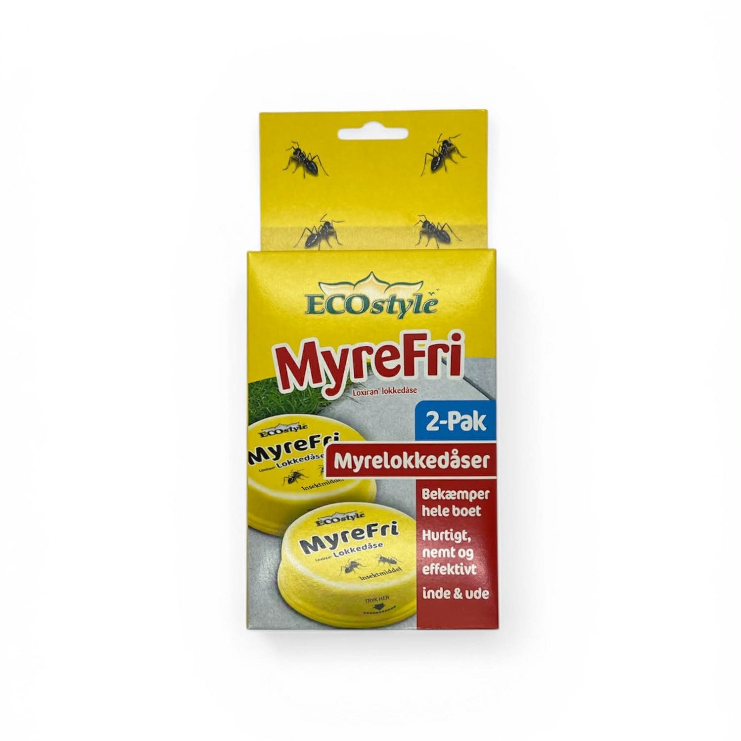 MyreFri Myrelokkedåse 2-pak (Myrefælde til inde og ude)