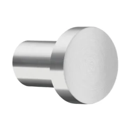 Enkelkrog i børstet rustfrit stål 22 mm. B00074