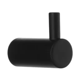 Enkelkrog i mat sort rustfrit stål 30 mm. BB00072