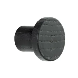 Møbelknop i Sortbejdset asketræ Ø24 mm. BB40007