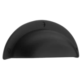 Købmandsgreb i mat sort 64 mm. BB00633