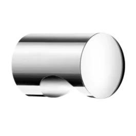 Møbelknop i poleret krom aluminium med fingergreb Ø18 mm. BK00216
