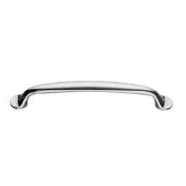Bøjlegreb i poleret krom med afrundet design 128 mm. BK006321