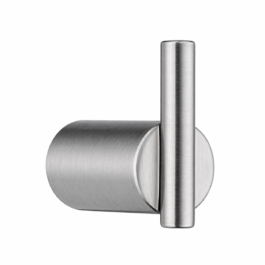 Enkelkrog med tværstang i børstet rustfrit stål 30 mm. BN00073M