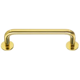 Bøjlegreb i messingfinish 96 mm. BV00627