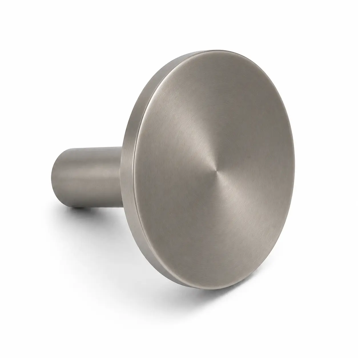 Møbelknop i mat nikkel satin Ø35 mm. K25000024