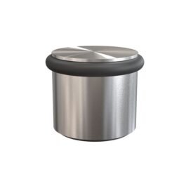 Fritstående dørstopper NOVA2, børstet rustfri 3 kg. N19871