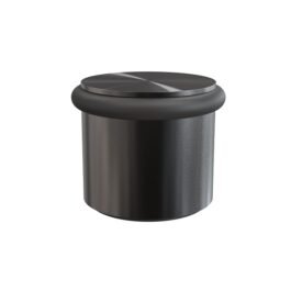 Fritstående dørstopper NOVA2, børstet sort 3 kg. N19871BCB