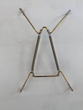 Platteophæng messing 12-16 cm.