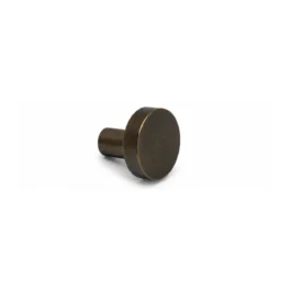 Møbelknop i bruneret messing Ø24 mm. K25000092